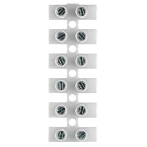 JEGS 6 WAY 15 AMP CONNECTOR STRIP