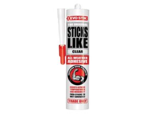 EVO Clear Sticks Like All Weather Adhesive