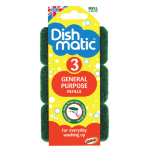 Dishmatic Sponge Refills 3pk