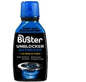 BUSTER Bathroom Plughole Unblocker 300ml