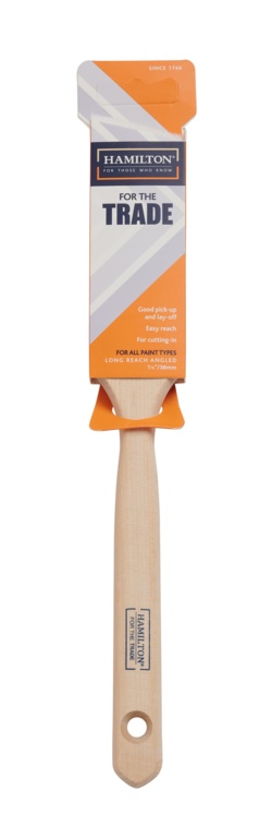 HAM FTT Long Handle Angled Brush 1.5"