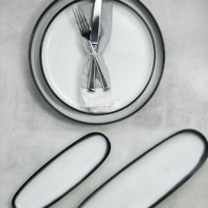 MW Caviar Granite Oblong Platter 40x12.5cm