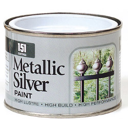 CENT 180ml Metallic Silver Paint