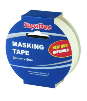 SupaDec Masking Tape 36mm x 50m