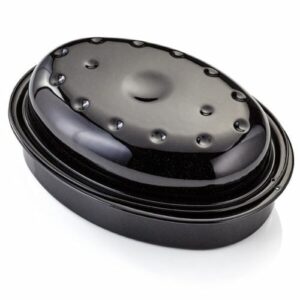 Judge Ovenware, 33 x 25 x 11cm Oval Roaster, Enamel, Granite