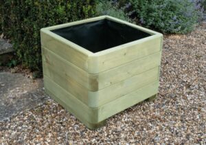 KDM Smooth Square Planter